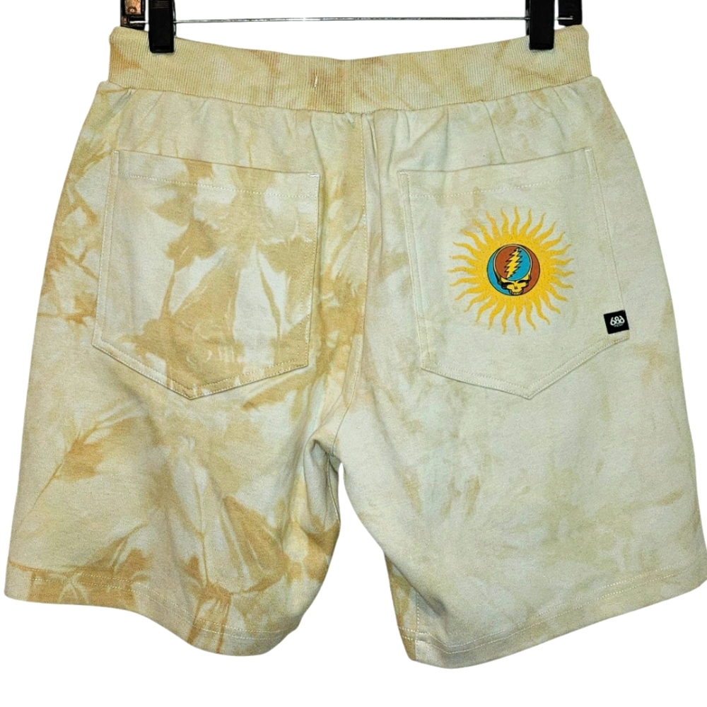 Every Where Collection Greatful Dead Tye Dye Shorts Small NWT - Picture 5 of 11